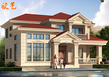 二层欧式豪华大气农村自建房