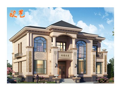 豪华欧式别墅砖混结构包含外装