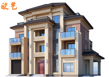 四层别墅新中式别墅