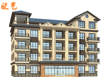 五成新中式别墅