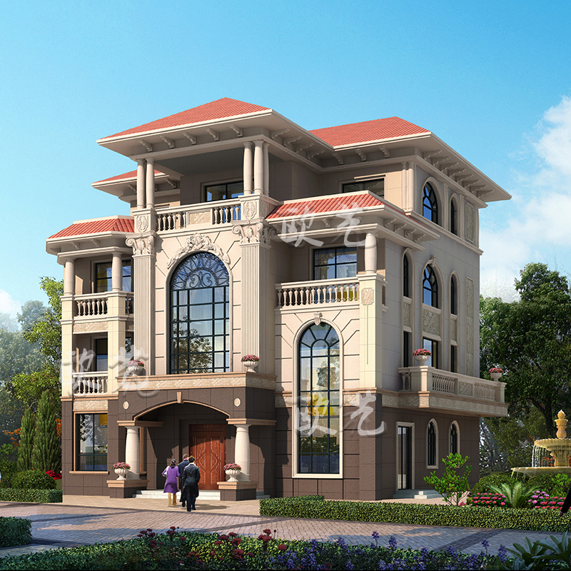 欧式别墅设计图