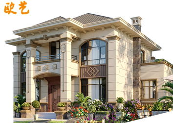 新款农村自建房2层130平现代新中式全套网红别墅设计图纸二层