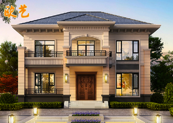 二层农村自建房别墅设计图