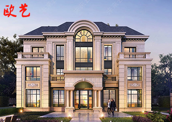 三层欧式奢系列尊贵款-华贵与典雅融合别墅设计图