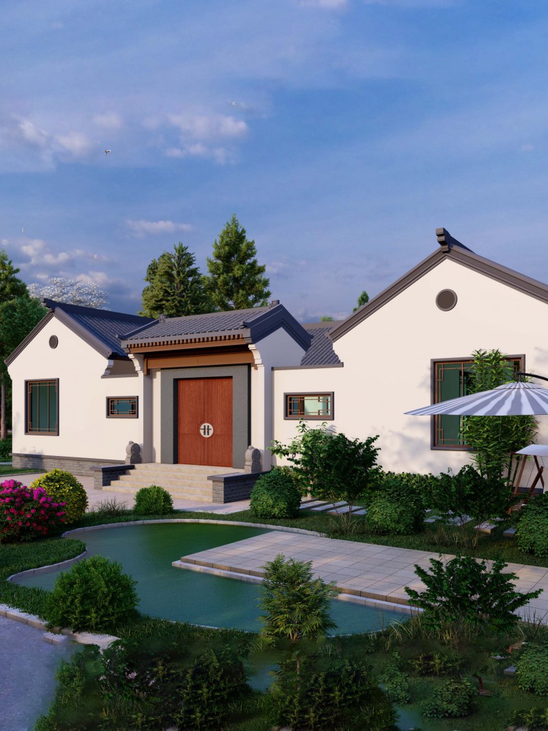 达州四合院--效果图展示