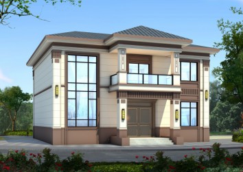 二层新中式小别墅